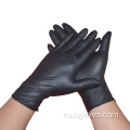 Черные смешанные нитрил -виниловые синтетические перчатки безопасные перчатки